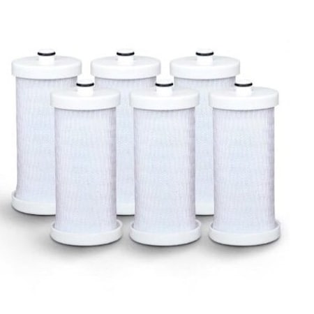 American Filter Co Frigidaire RF-100 Comparable Refrigerator Water Filters (made by Model number AFC-RF-FF), 6PK RF-100-AFC-RF-FF-6-67491